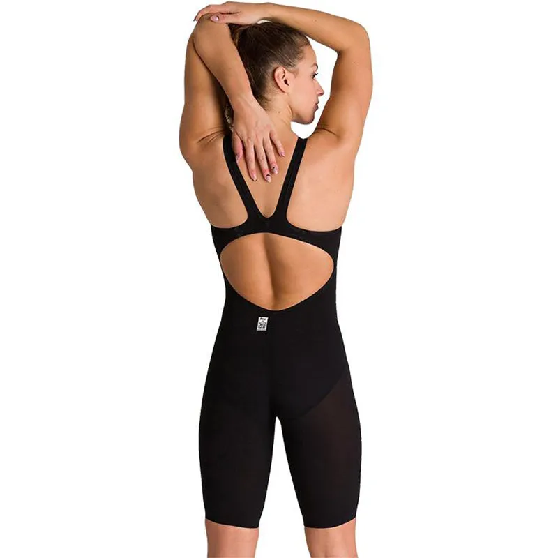 Arena - Women's Powerskin Carbon-AIR² Open Back - Black/Black/Gold