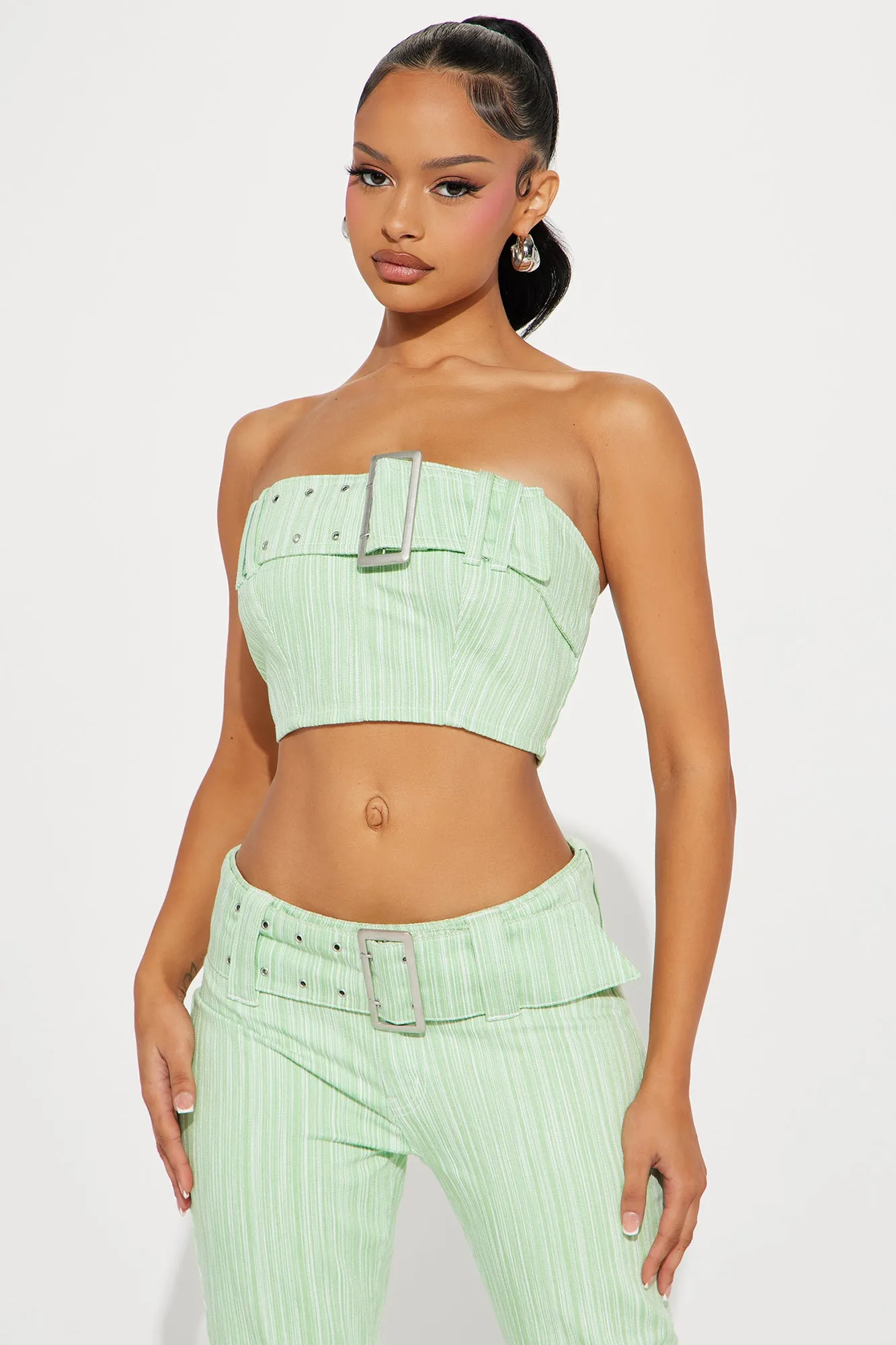 Ariana Pant Set - Green