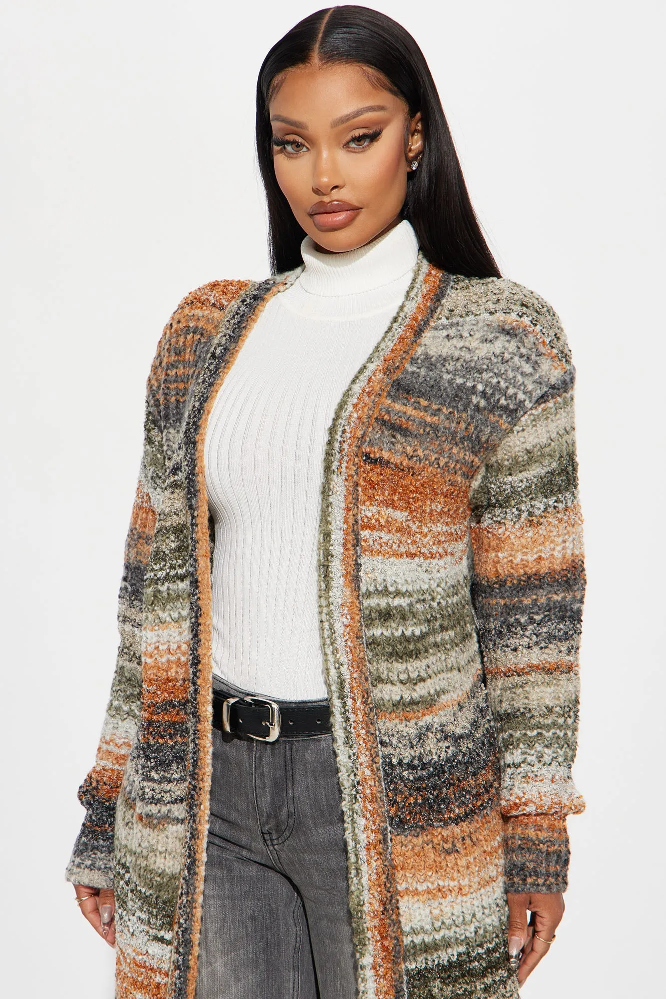 Autumn Leaves Cardigan - Multi Color