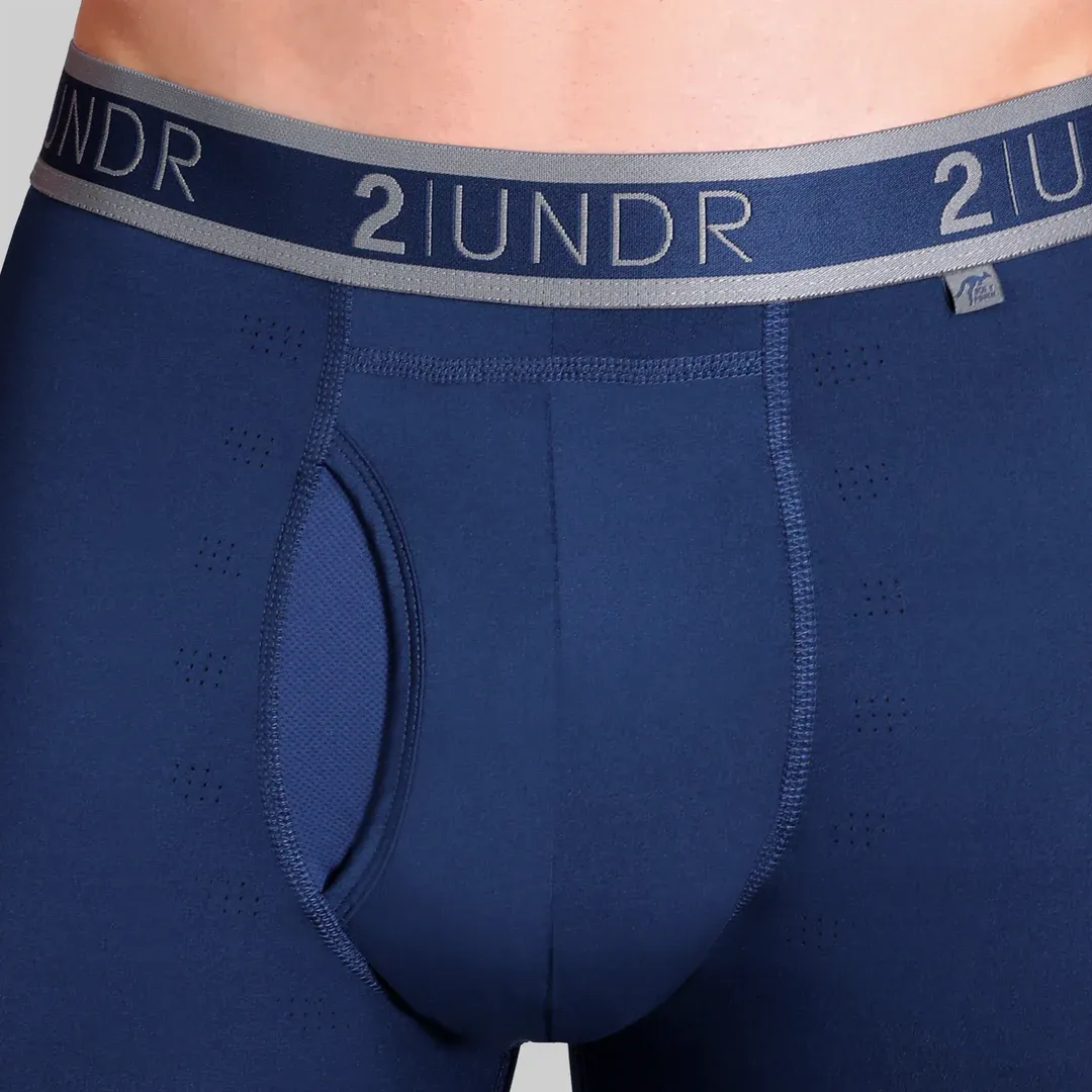 Boxer Long Sport Shift Azul