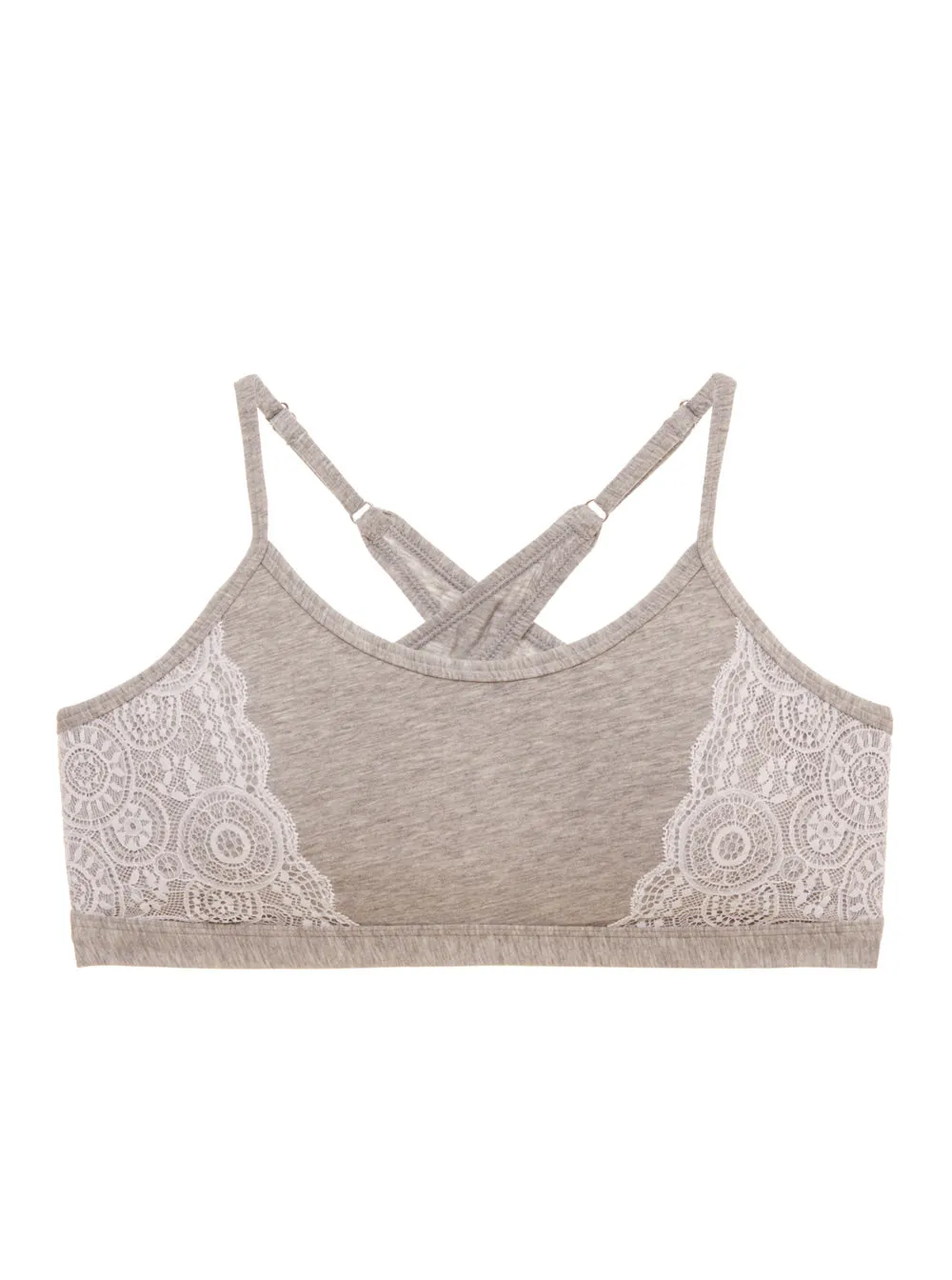 Bralette De Espalda Cruzada Para Preadolescentes Trendsetter