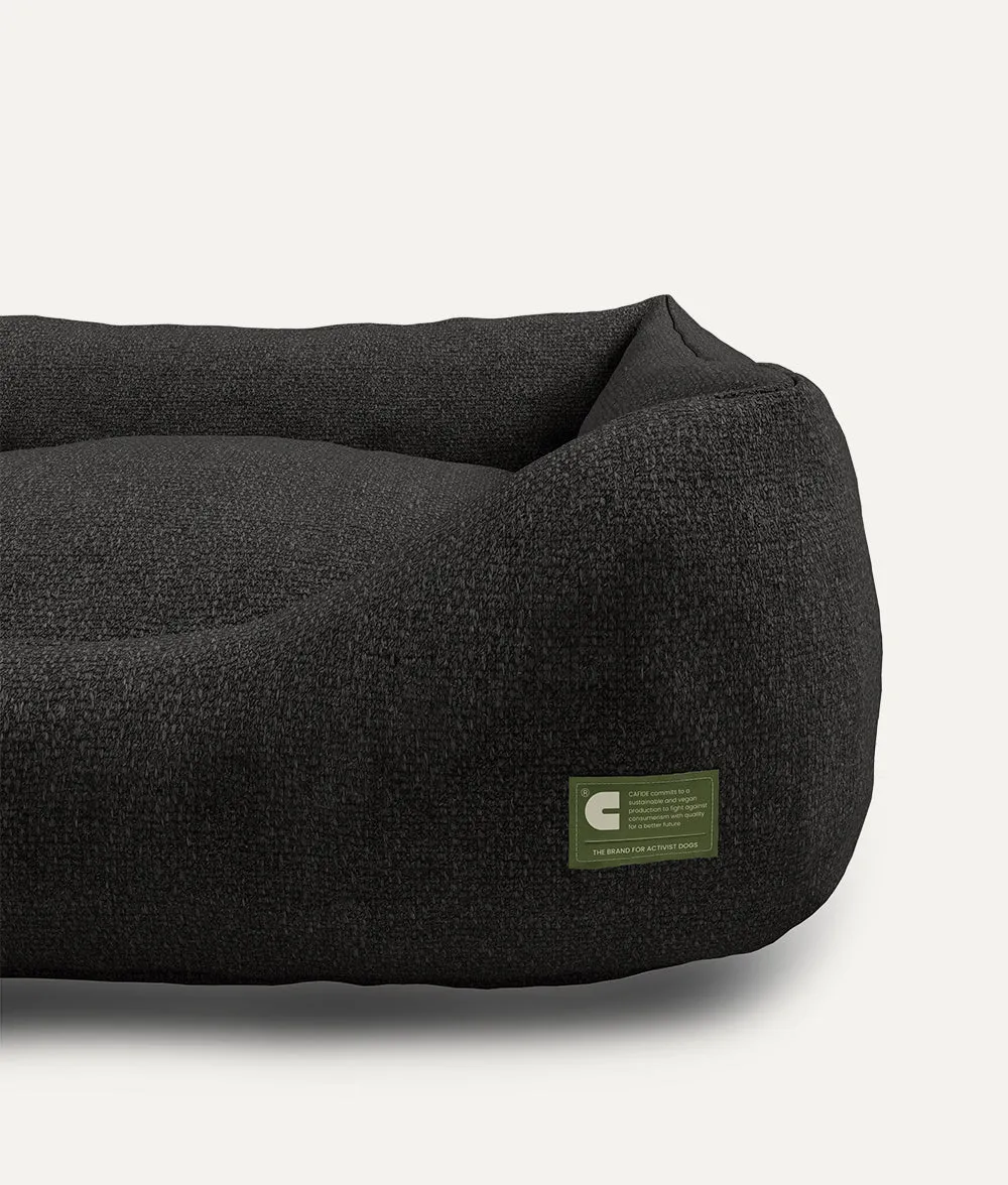 Cama Perro Antracita Negro Premium, Snozy