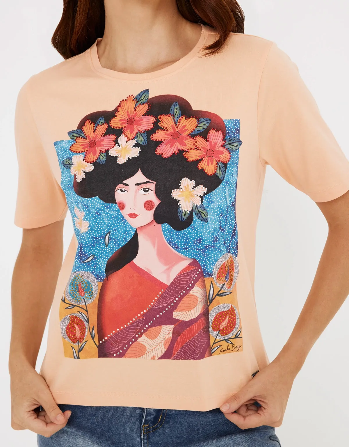 Camiseta Manga Corta Naranja - Pelzo