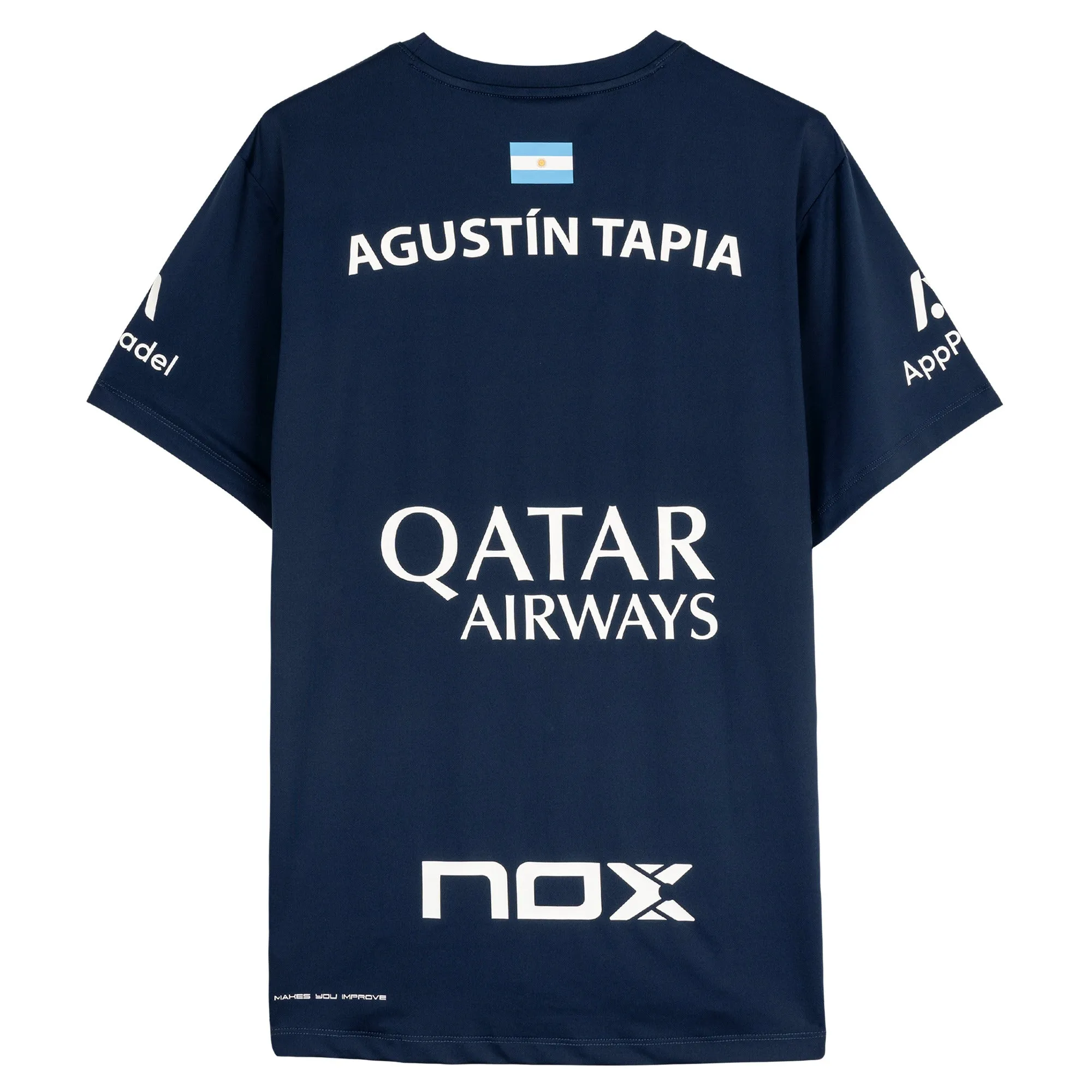 Camiseta Sponsors AT10 Azul Marino de Agustín Tapia