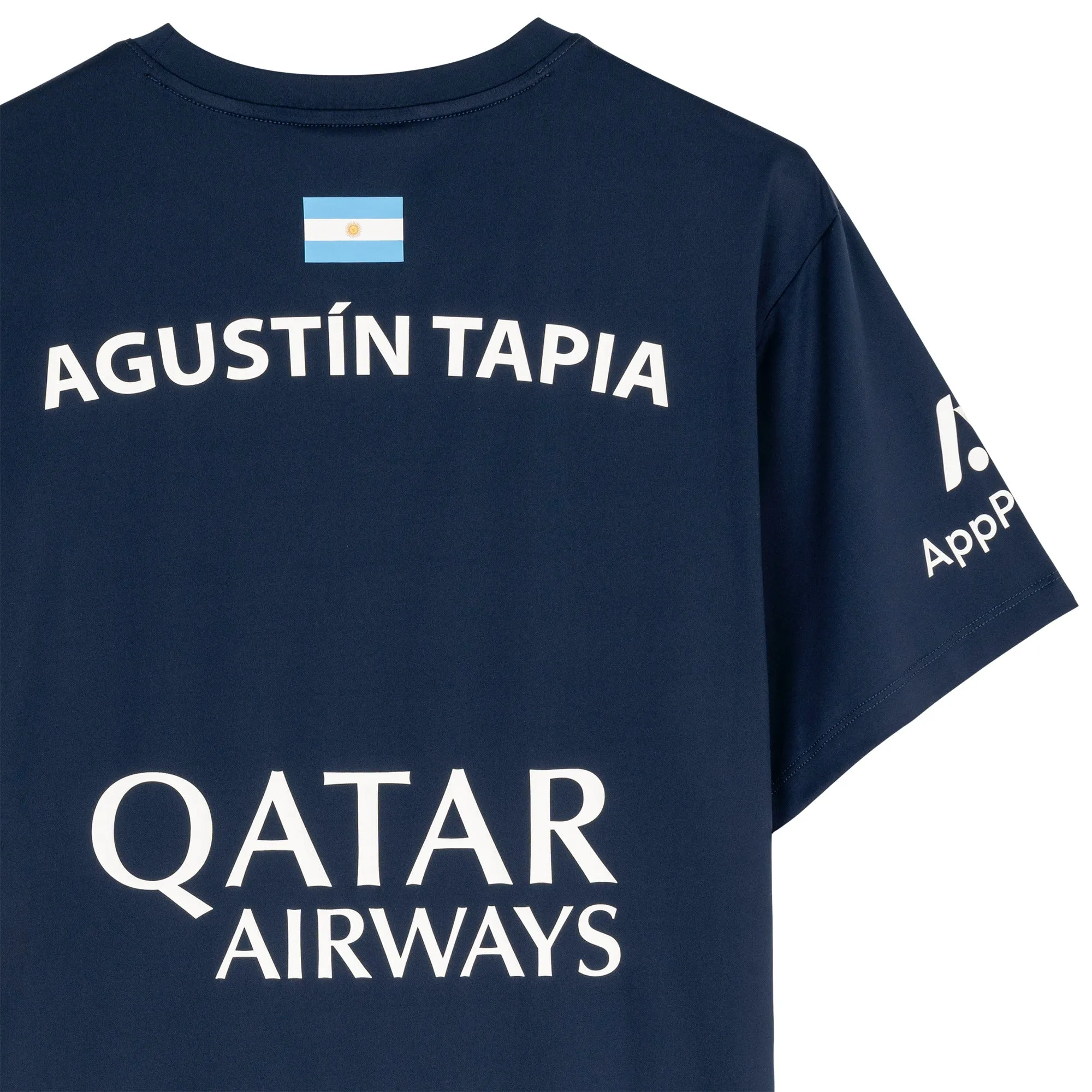 Camiseta Sponsors AT10 Azul Marino de Agustín Tapia