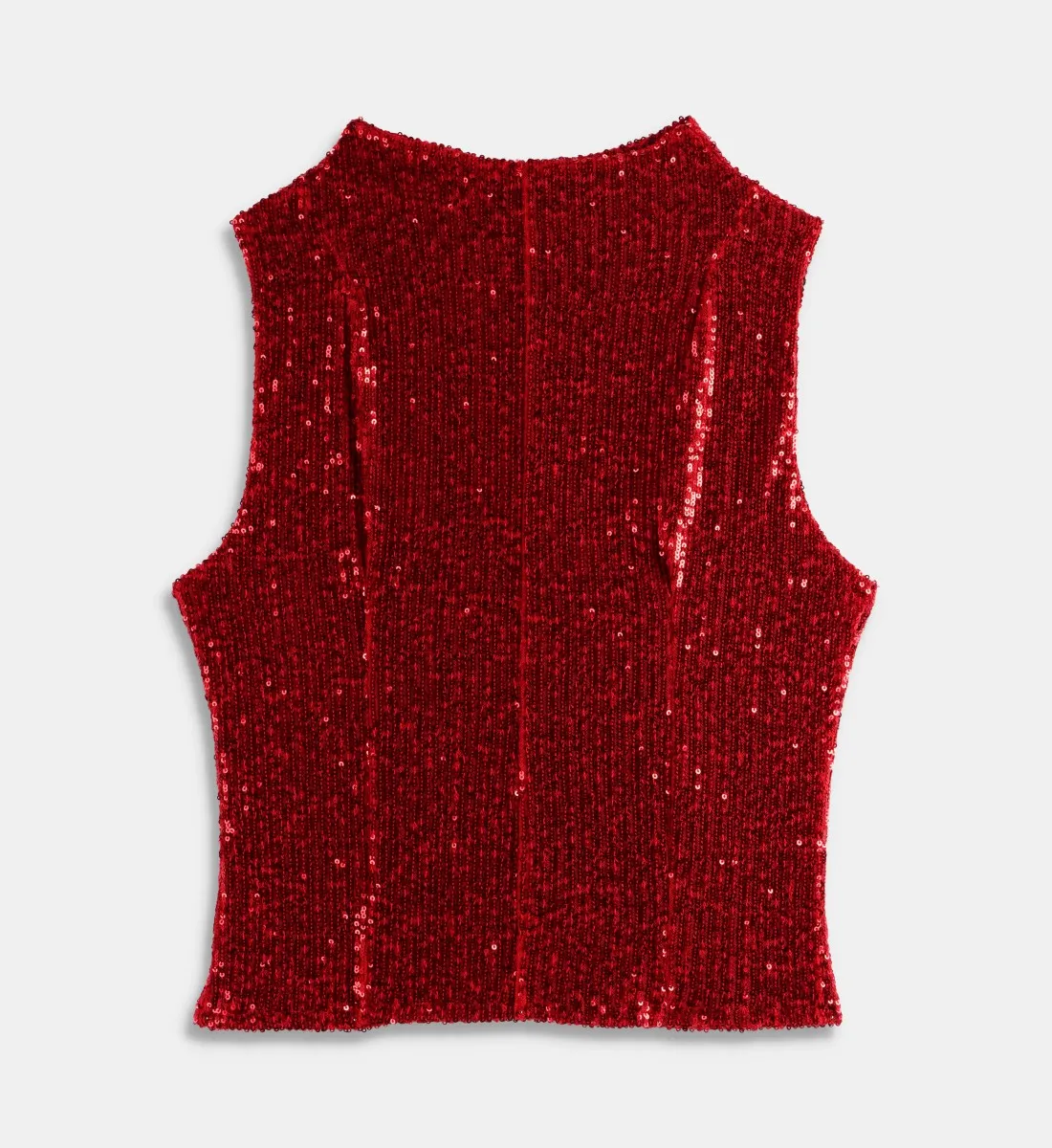 Carla Shimmer Red Tops