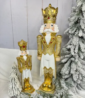 Cascanueces blanco y oro VR / Nutcrackers white and gold VR