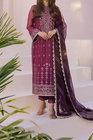 Dhanak Rang By Asim Jofa Unstitched 3 Piece Formals Collection'2024-AJCF-19