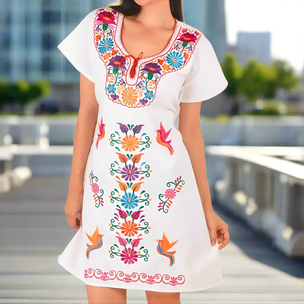 Embroidered Dress NA-TM-77125