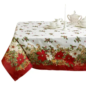 European Blossom Christmas Tablecloths