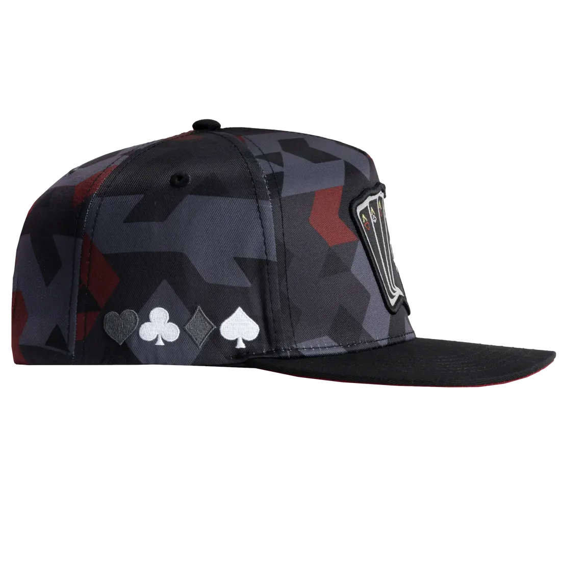 Gorra JC HATS Poker Camo Red