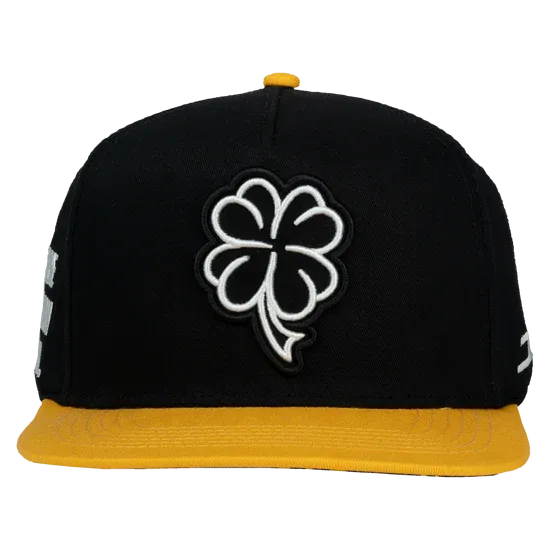 Gorra JC HATS Trébol Black/Yellow