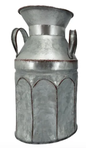 Jarra galvanizada 32cm / 10" Galvanized can