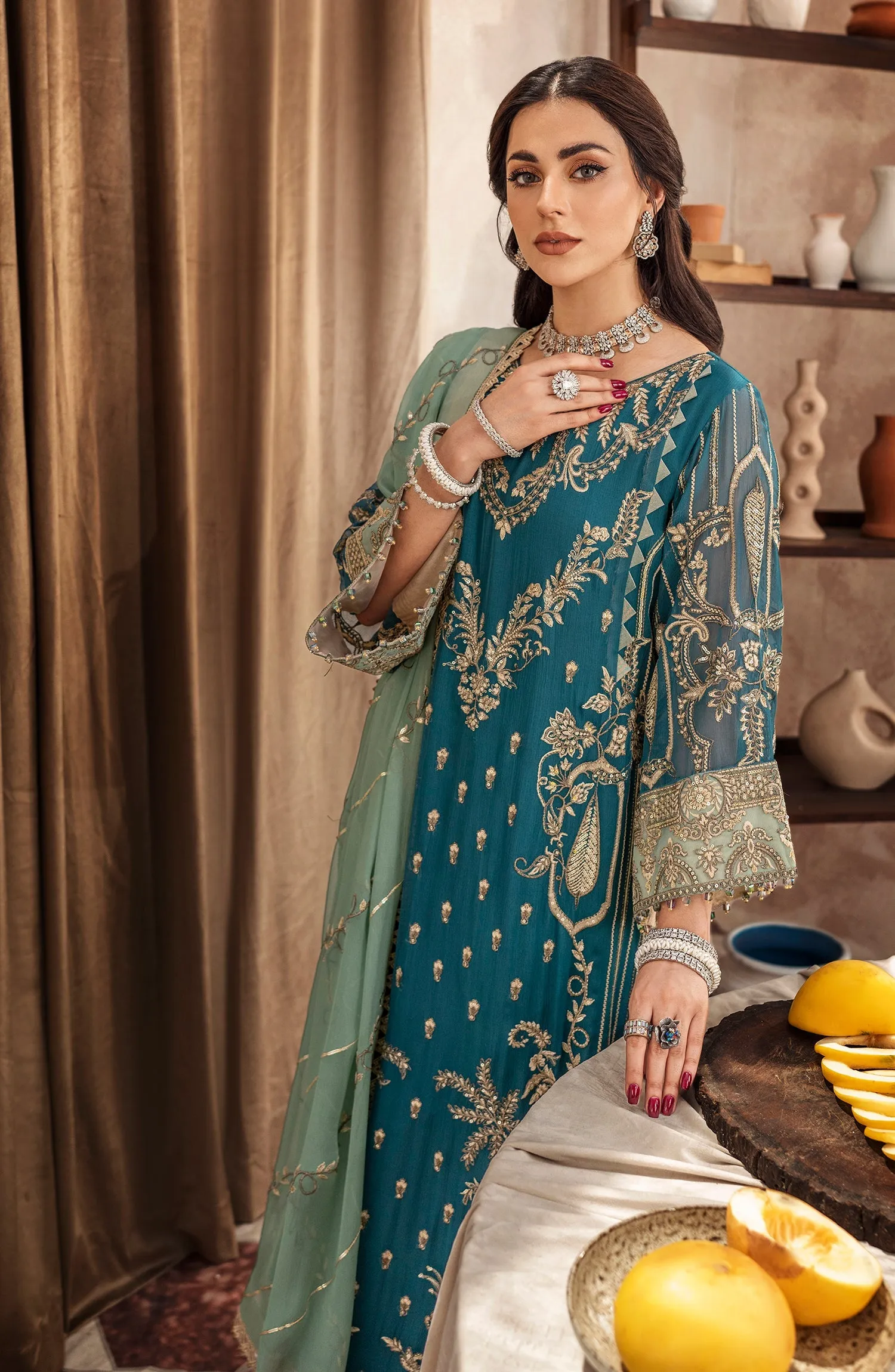 Mashq Zainab by Maryum N Maria Luxury Formal Collection – Formal Dress - Cynical (QFD-0066)