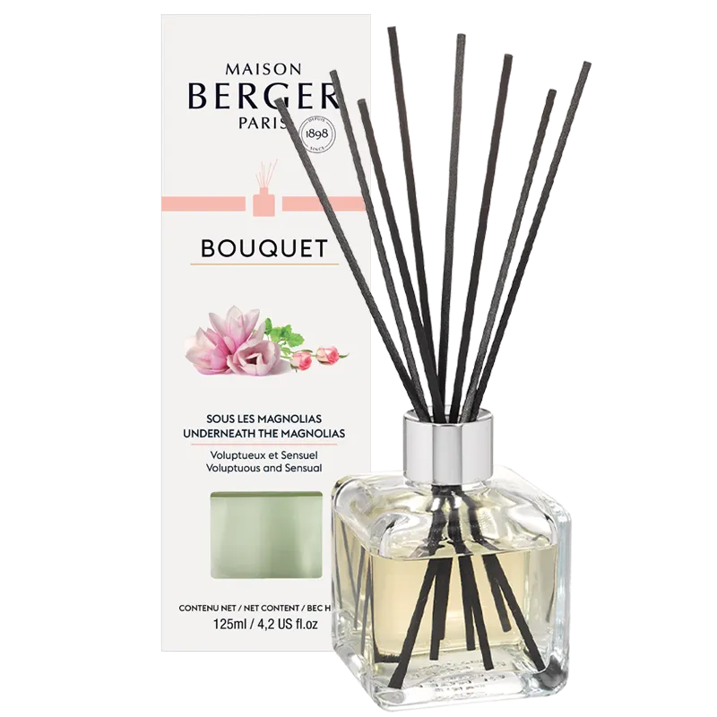 Mikado Bouquet Cube Perfume Sous les Magnolias