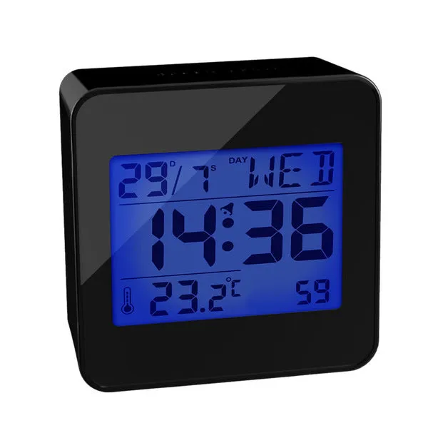 Reloj despertador Block negro