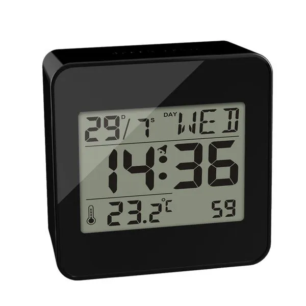 Reloj despertador Block negro