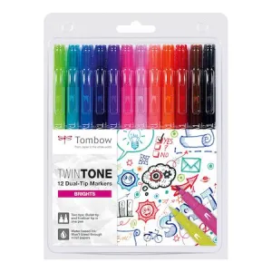 Rotuladores Tombow Twin Tone Brillantes