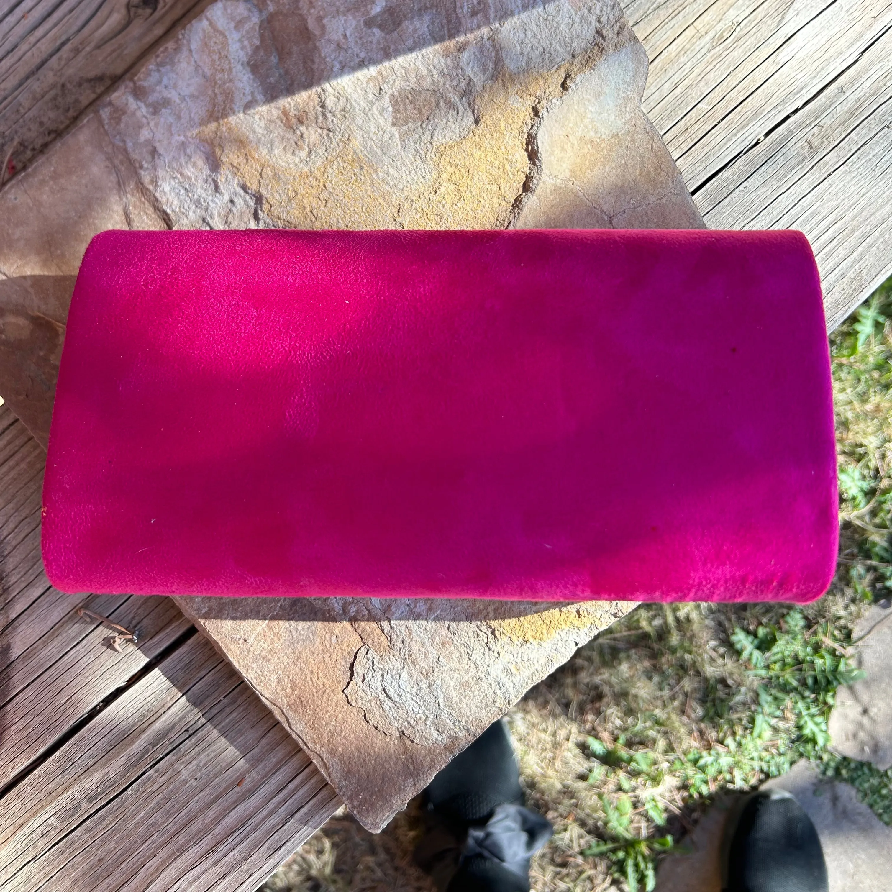 Special Occasion Faux Suede Clutch