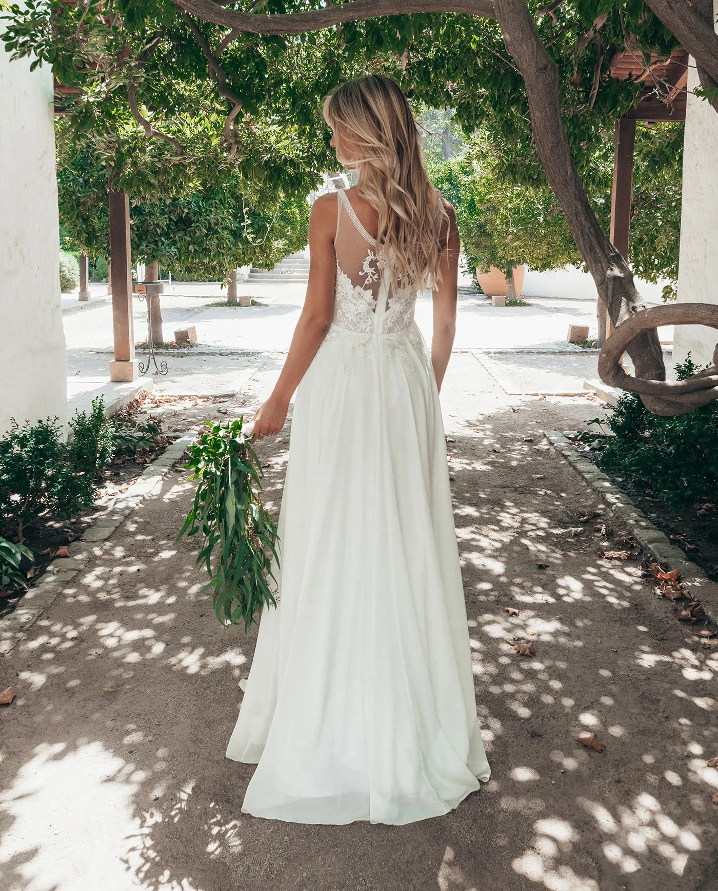 Vestido Largo de Novia Florencia Ivory