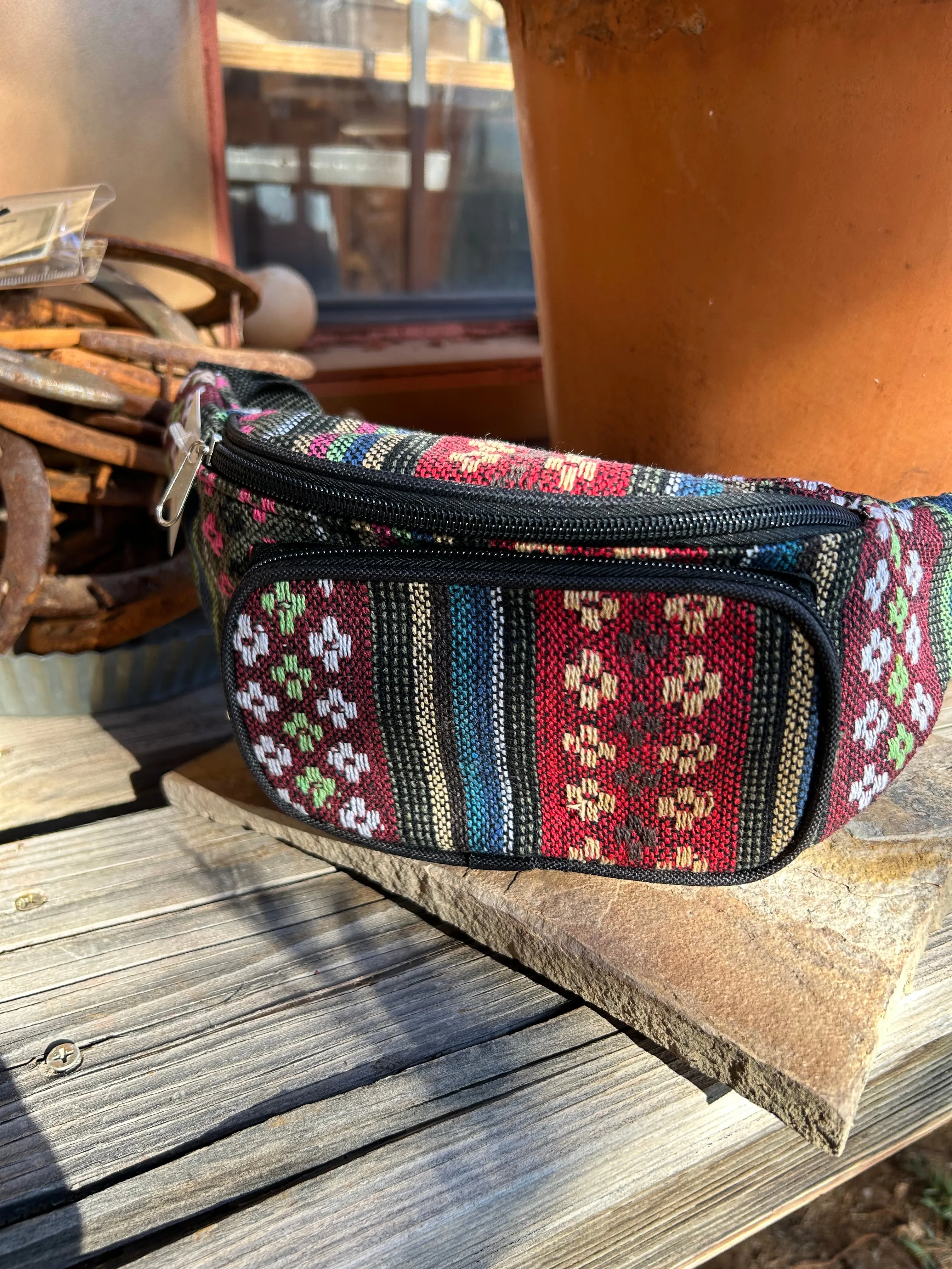 Western Navajo Tribal Fanny Hip Design Bag