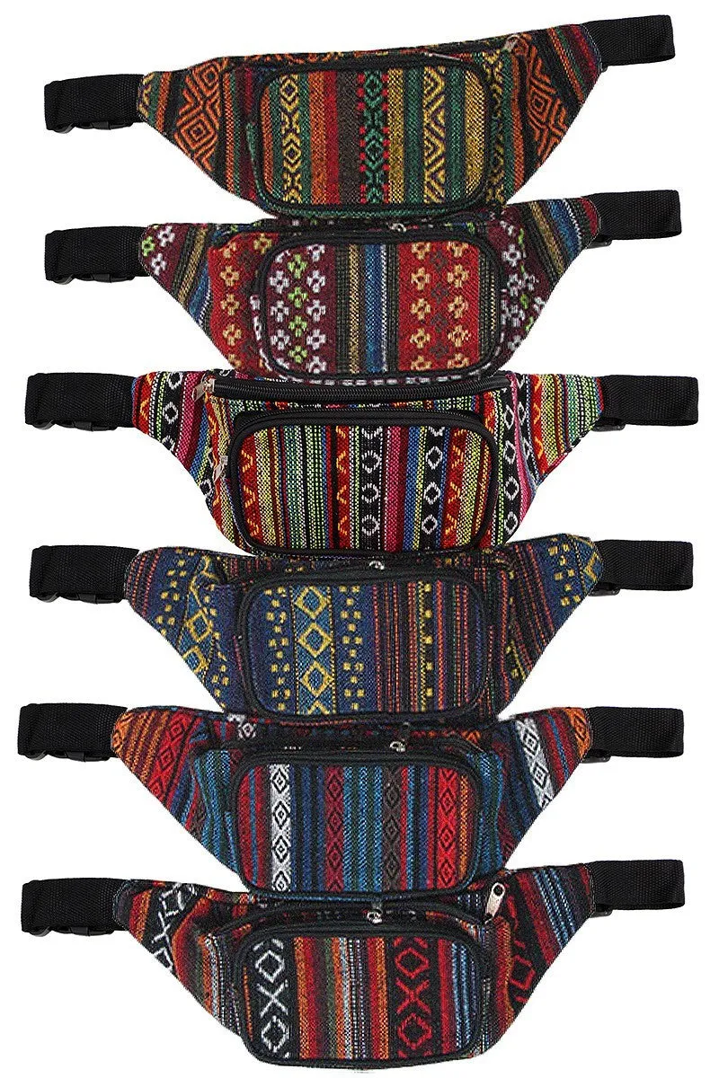 Western Navajo Tribal Fanny Hip Design Bag