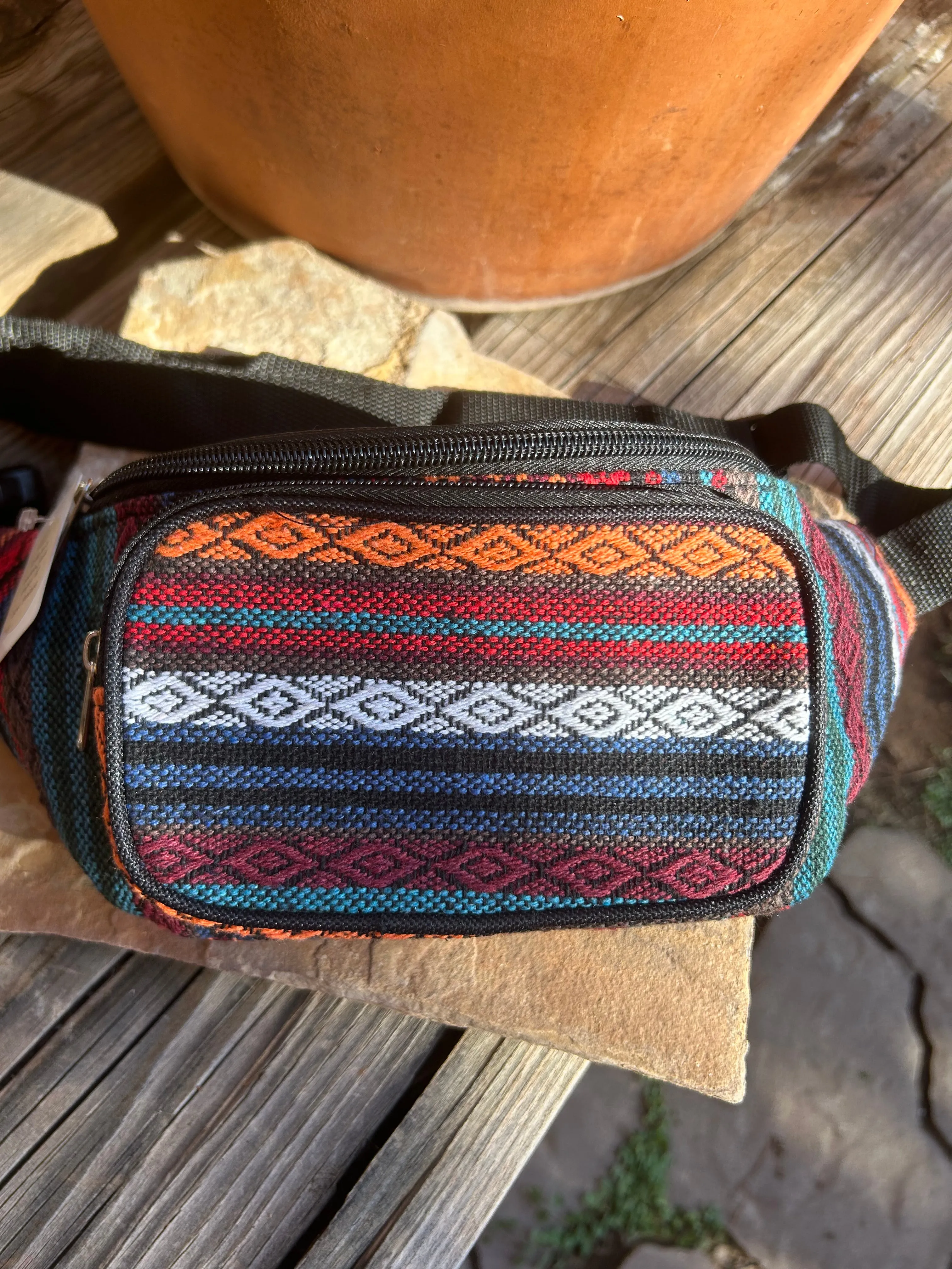 Western Navajo Tribal Fanny Hip Design Bag