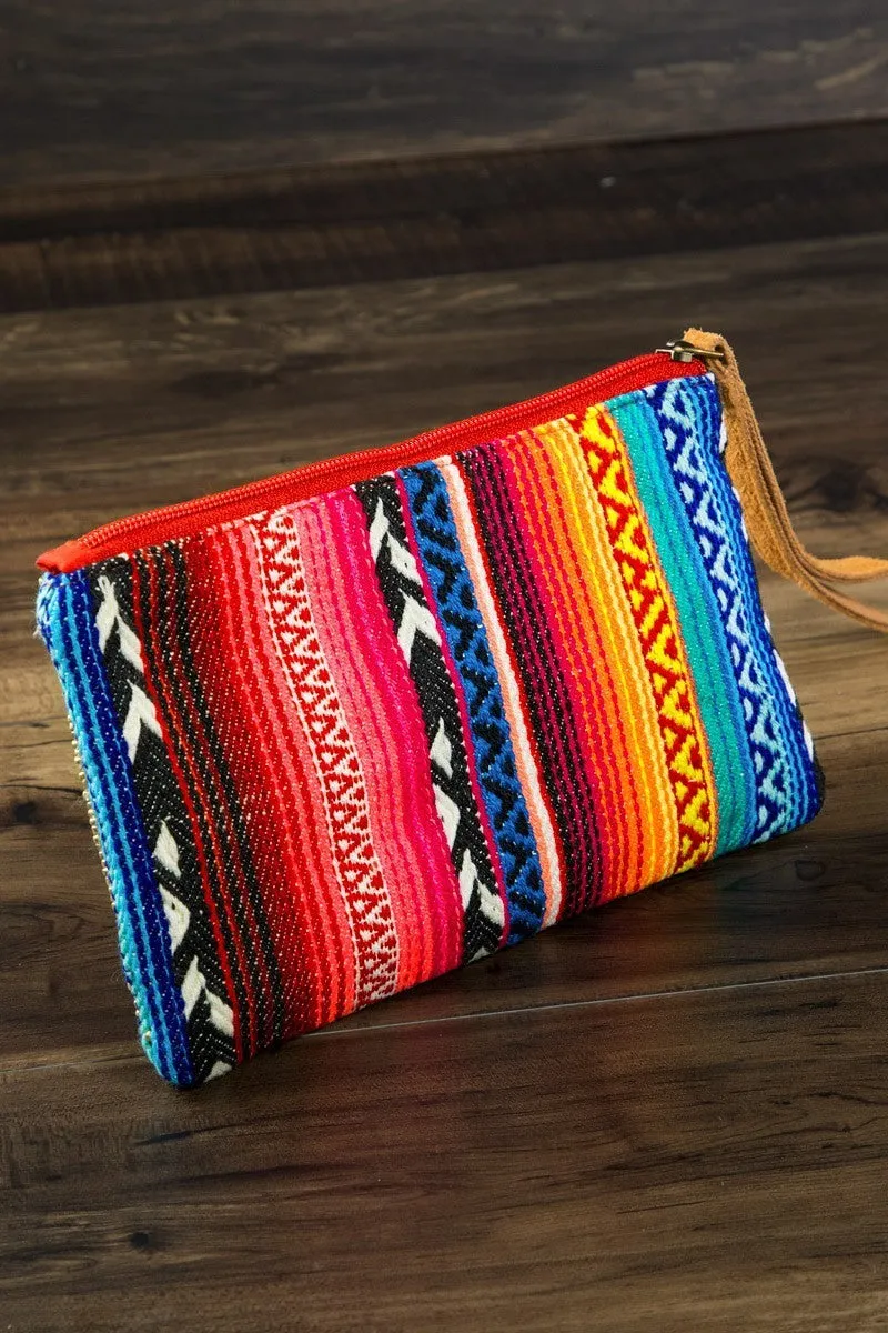 Western Zarape Ethnic Pattern Clutch